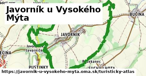 ikona Turistická mapa turisticky-atlas v javornik-u-vysokeho-myta