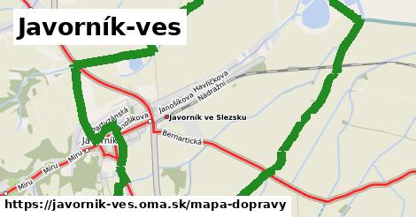ikona Mapa dopravy mapa-dopravy v javornik-ves