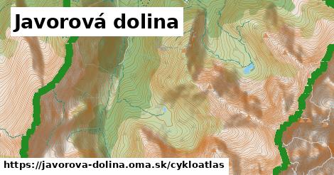 ikona Cyklo cykloatlas v javorova-dolina