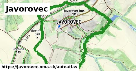 ikona Mapa autoatlas v javorovec