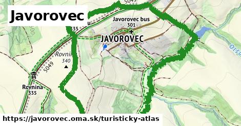 ikona Javorovec: 3,9 km trás turisticky-atlas v javorovec
