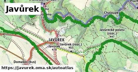 ikona Mapa autoatlas v javurek