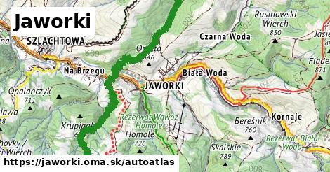 ikona Mapa autoatlas v jaworki