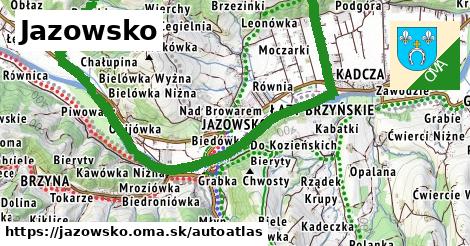 ikona Mapa autoatlas v jazowsko