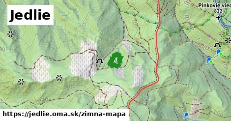 ikona Zimná mapa zimna-mapa v jedlie