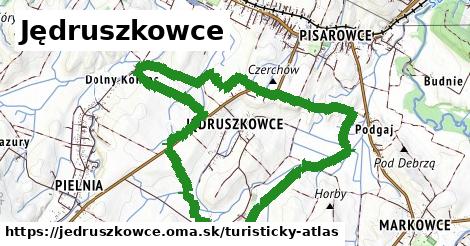 ikona Turistická mapa turisticky-atlas v jedruszkowce