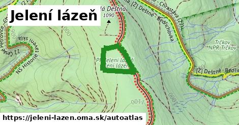 ikona Mapa autoatlas v jeleni-lazen