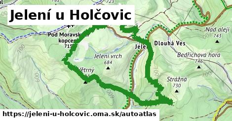 ikona Mapa autoatlas v jeleni-u-holcovic