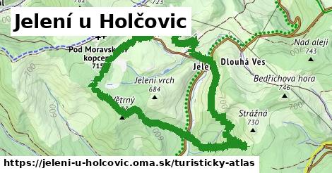ikona Jelení u Holčovic: 0 m trás turisticky-atlas v jeleni-u-holcovic