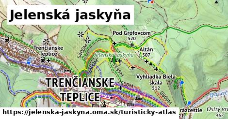 ikona Turistická mapa turisticky-atlas v jelenska-jaskyna