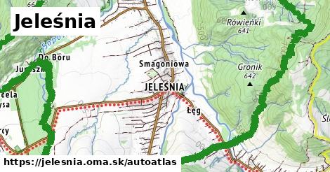 ulice v Jeleśnia