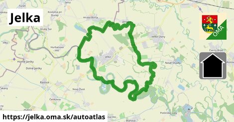 ikona Mapa autoatlas v jelka