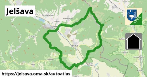 ikona Mapa autoatlas v jelsava