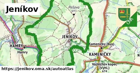 ikona Mapa autoatlas v jenikov