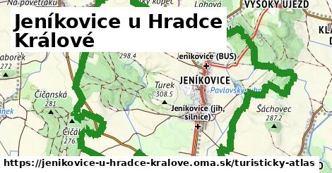 ikona Turistická mapa turisticky-atlas v jenikovice-u-hradce-kralove