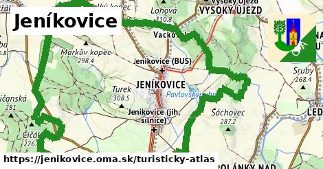 ikona Turistická mapa turisticky-atlas v jenikovice