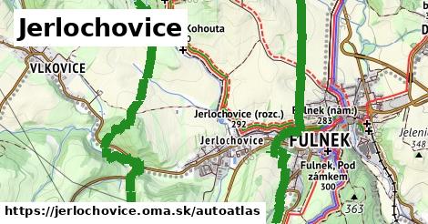 ikona Mapa autoatlas v jerlochovice