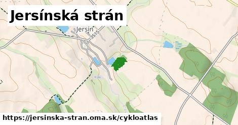 ikona Jersínská strán: 0 m trás cykloatlas v jersinska-stran