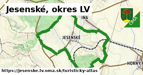 ikona Turistická mapa turisticky-atlas v jesenske.lv