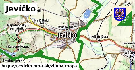 ikona Zimná mapa zimna-mapa v jevicko