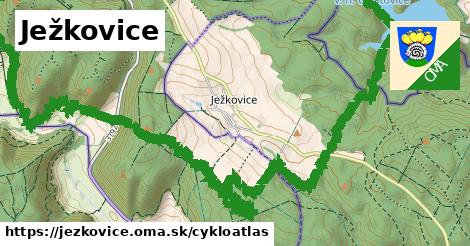 ikona Ježkovice: 20 km trás cykloatlas v jezkovice