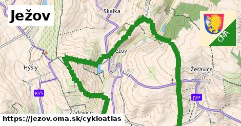 ikona Cyklo cykloatlas v jezov