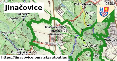 ikona Mapa autoatlas v jinacovice