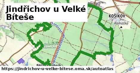 ikona Mapa autoatlas v jindrichov-u-velke-bitese