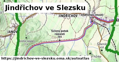 ikona Mapa autoatlas v jindrichov-ve-slezsku