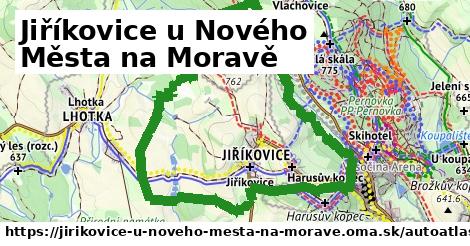 ikona Mapa autoatlas v jirikovice-u-noveho-mesta-na-morave