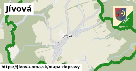 ikona Mapa dopravy mapa-dopravy v jivova