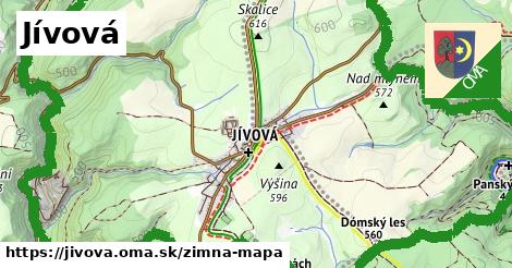 ikona Zimná mapa zimna-mapa v jivova