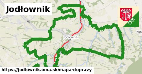 ikona Mapa dopravy mapa-dopravy v jodlownik