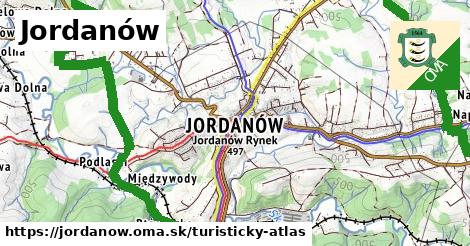 ikona Turistická mapa turisticky-atlas v jordanow