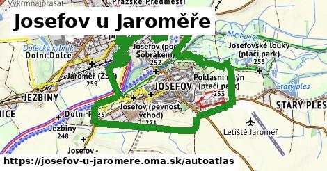 ikona Mapa autoatlas v josefov-u-jaromere