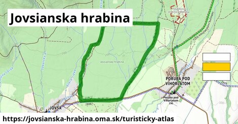 ikona Turistická mapa turisticky-atlas v jovsianska-hrabina