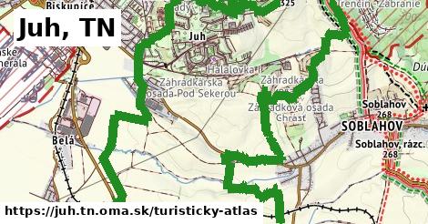 ikona Turistická mapa turisticky-atlas v juh.tn