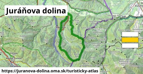 ikona Turistická mapa turisticky-atlas v juranova-dolina