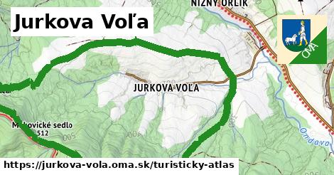 ikona Turistická mapa turisticky-atlas v jurkova-vola