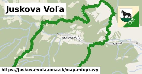 ikona Mapa dopravy mapa-dopravy v juskova-vola