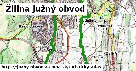 ikona Turistická mapa turisticky-atlas v juzny-obvod.za