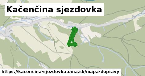 ikona Mapa dopravy mapa-dopravy v kacencina-sjezdovka