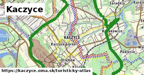 ikona Turistická mapa turisticky-atlas v kaczyce