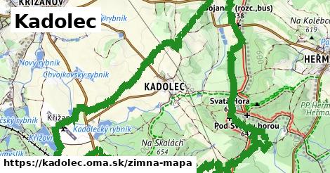 ikona Zimná mapa zimna-mapa v kadolec