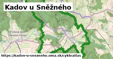 ikona Cyklo cykloatlas v kadov-u-snezneho