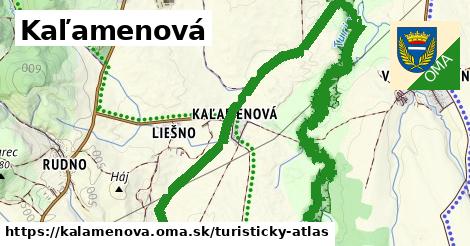 ikona Turistická mapa turisticky-atlas v kalamenova