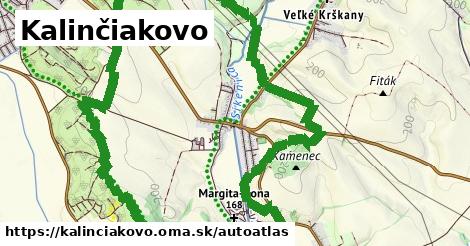 ikona Mapa autoatlas v kalinciakovo