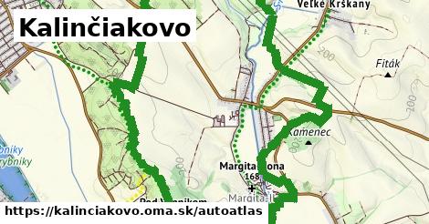 ikona Mapa autoatlas v kalinciakovo