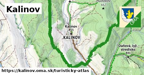 ikona Turistická mapa turisticky-atlas v kalinov