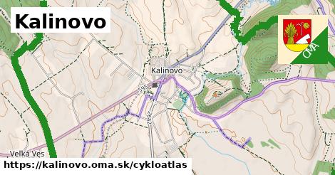 ikona Kalinovo: 19 km trás cykloatlas v kalinovo